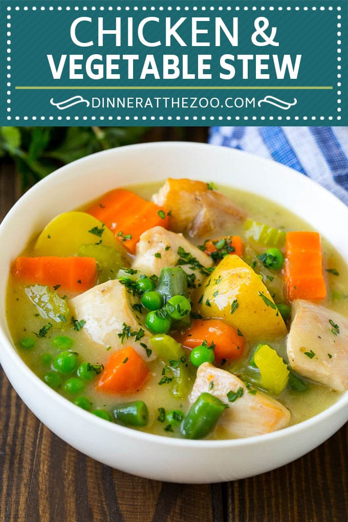 Chicken Stew Recipe | Chicken and Vegetable Soup #stew #soup #chicken #potatoes #comfortfood #dinner #ezlod