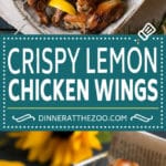 Lemon Chicken Wings Recipe | Baked Chicken Wings #chicken #chickenwings #lemon #appetizer #dinner #ezlod
