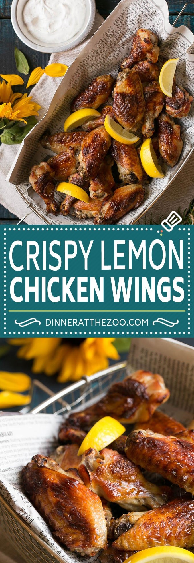 Lemon Chicken Wings Recipe | Baked Chicken Wings #chicken #chickenwings #lemon #appetizer #dinner #ezlod