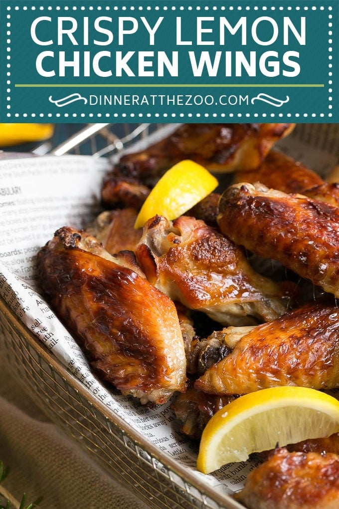Lemon Chicken Wings Recipe | Baked Chicken Wings #chicken #chickenwings #lemon #appetizer #dinner #ezlod