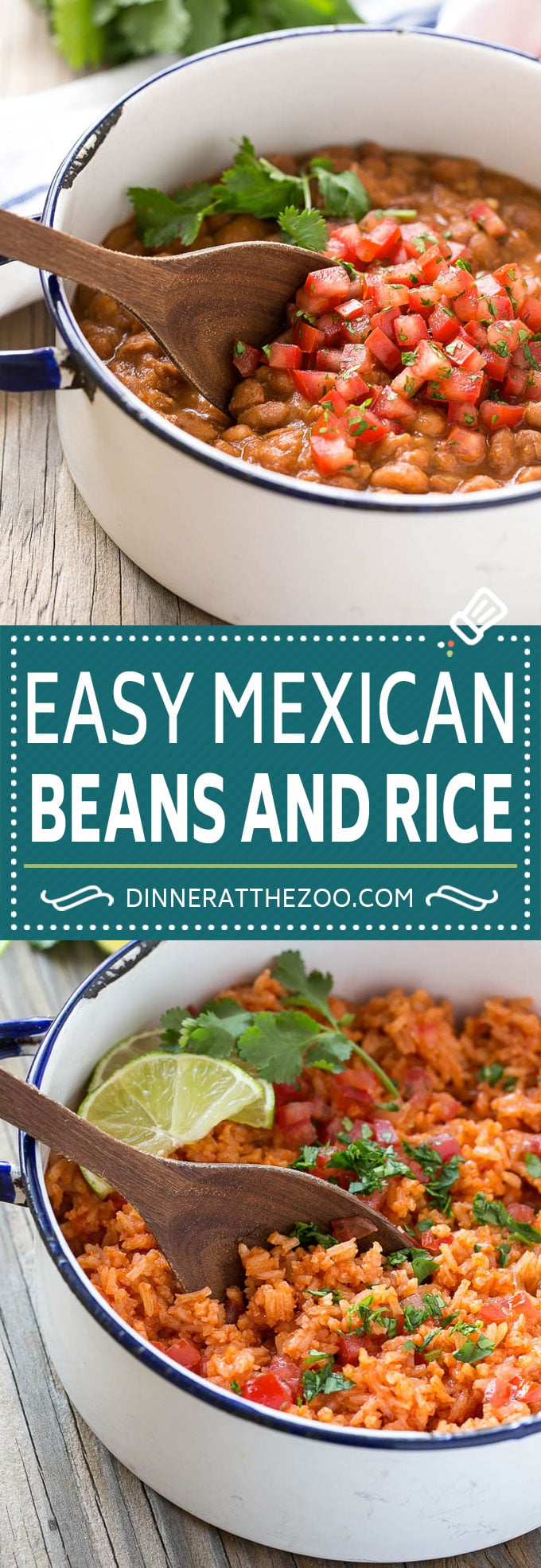 Mexican Beans and Rice Recipe | Pinto Beans | Mexican Rice #rice #beans #dinner #ezlod