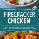 Firecracker Chicken Recipe | Asian Chicken | Spicy Chicken Recipe #chicken #stirfry #dinner #ezlod