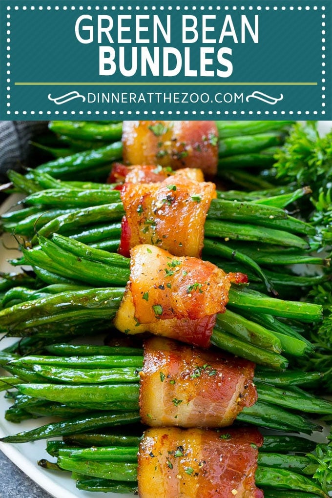 Green Bean Bundles Recipe | Bacon Wrapped Green Beans | Green Beans with Bacon | Green Beans Recipe #bacon #greenbeans #sidedish #dinner #ezlod
