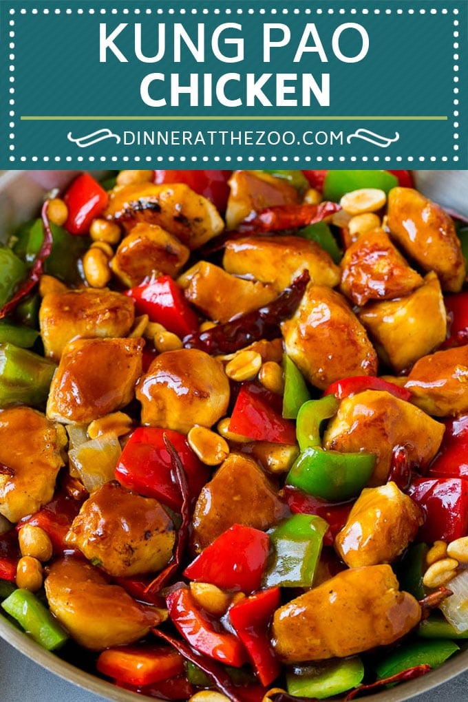 Kung Pao Chicken Recipe | Chicken Stir Fry #chicken #stirfry #chinesefood #peanuts #peppers #dinner #ezlod