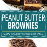Peanut Butter Brownies Recipe | Layered Brownies | Peanut Butter Truffle Brownies #chocolate #peanutbutter #brownies #dessert #ezlod