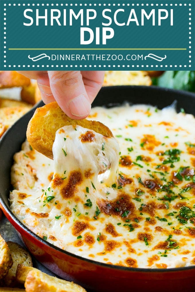 Shrimp Scampi Dip Recipe | Hot Shrimp Dip | Shrimp Dip Recipe #shrimp #dip #appetizer #cheese #seafood #ezlod