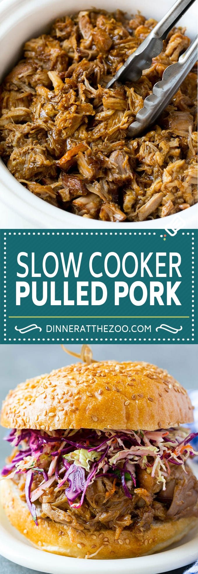 Slow Cooker Pulled Pork Sandwiches Recipe | Slow Cooker Pulled Pork | Crockpot Pulled Pork | Slow Cooker Sandwich #pork #slowcooker #crockpot #sandwich #dinner #ezlod
