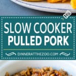 Slow Cooker Pulled Pork Recipe | Crock Pot Pulled Pork #pork #pulledpork #crockpot #slowcooker #dinner #ezlod