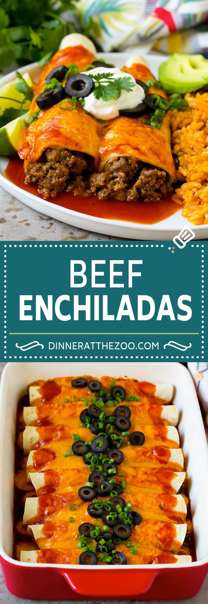Beef Enchiladas Recipe #beef #groundbeef #mexicanfood #enchiladas #cheese #dinner #ezlod