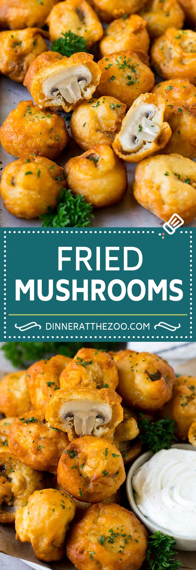 Fried Mushrooms Recipe #mushrooms #appetizer #snack #ezlod