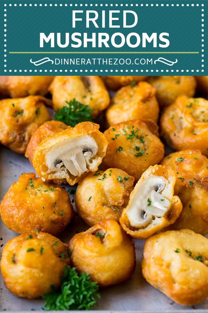 Fried Mushrooms Recipe #mushrooms #appetizer #snack #ezlod
