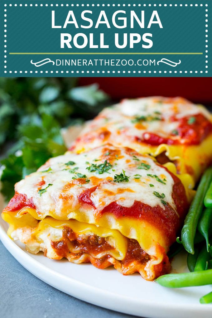 Lasagna Roll Ups Recipe | Lasagna Rolls #lasagna #pasta #beef #cheese #dinner #ezlod