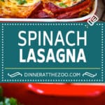 Spinach Lasagna Recipe | Vegetarian Lasagna #lasagna #spinach #cheese #pasta #italianfood #dinner #ezlod