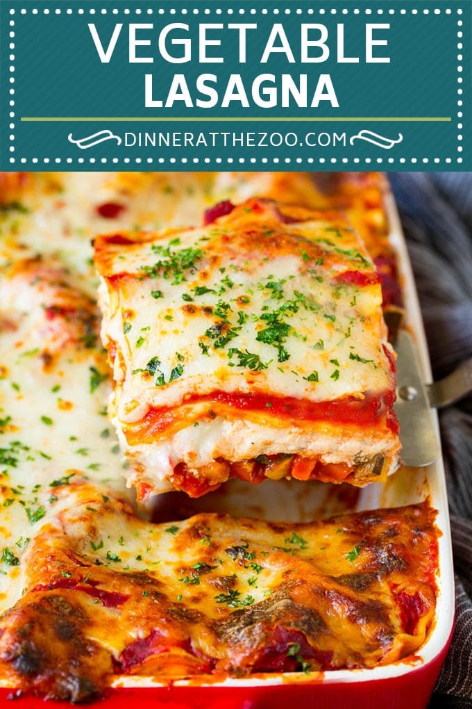 Vegetable Lasagna Recipe | Vegetarian Lasagna #lasagna #vegetarian #veggies #cheese #pasta #dinner #ezlod