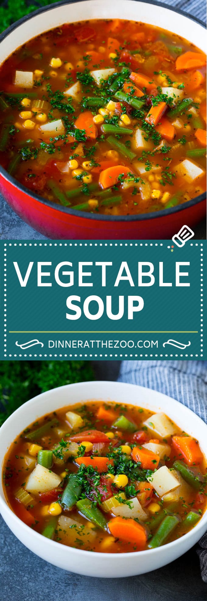 Vegetable Soup Recipe #soup #vegetable #vegetarian #vegan #dinner #healthy #ezlod #glutenfree