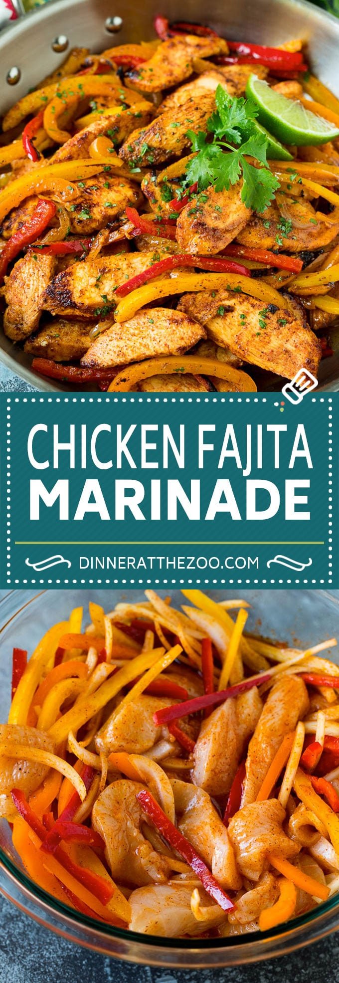 Chicken Fajita Marinade Recipe | Chicken Fajitas #chicken #fajitas #marinade #dinner #ezlod