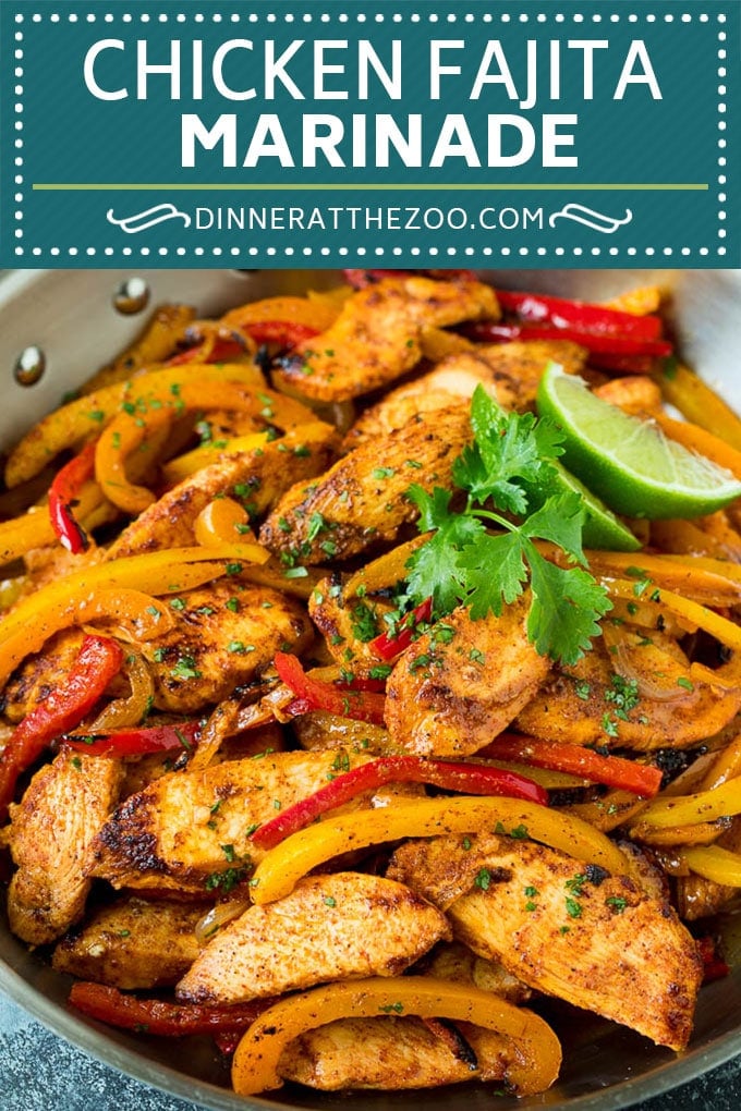 Chicken Fajita Marinade Recipe | Chicken Fajitas #chicken #fajitas #marinade #dinner #ezlod