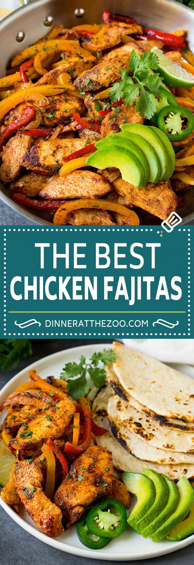 Chicken Fajitas Recipe #chicken #fajitas #peppers #dinner #ezlod #lowcarb
