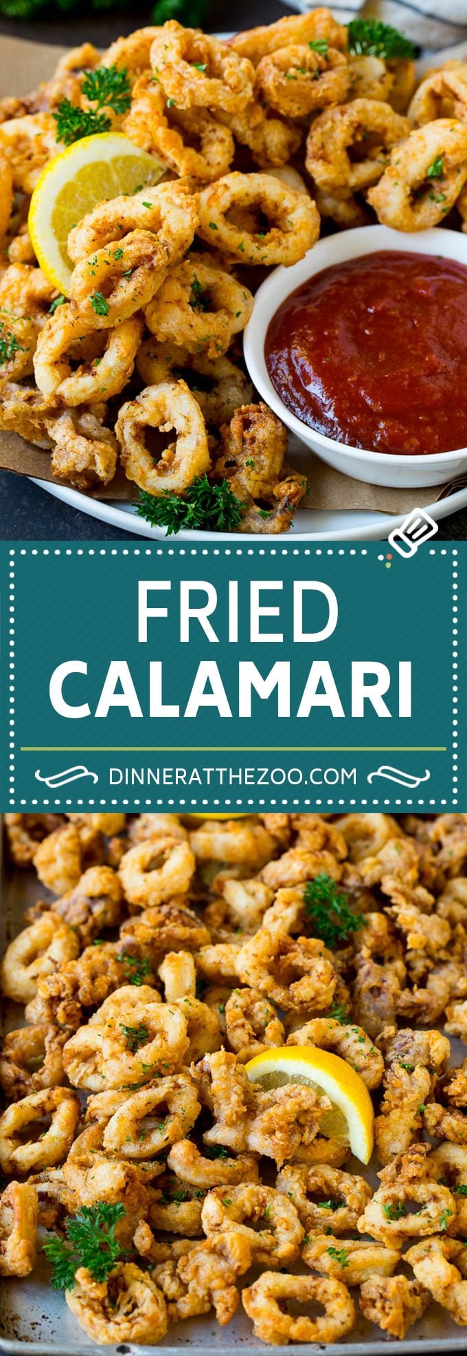 Fried Calamari Recipe #seafood #appetizer #dinner #ezlod