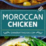 Moroccan Chicken Recipe #chicken #dinner #olives #ezlod
