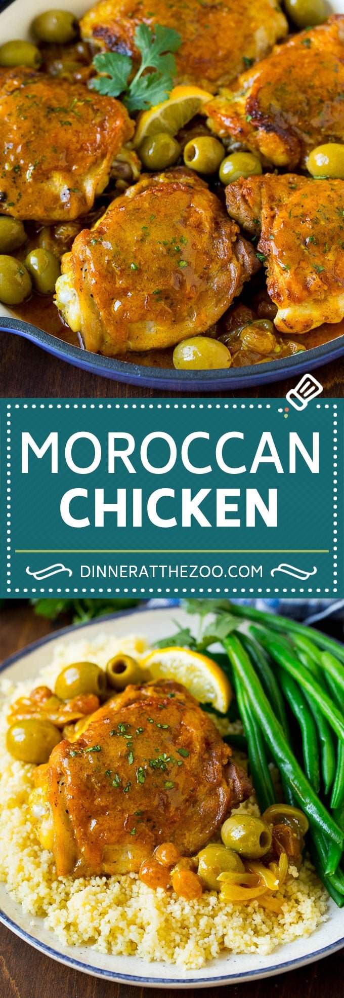 Moroccan Chicken Recipe #chicken #dinner #olives #ezlod