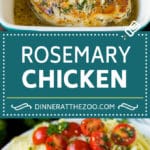 Rosemary Chicken Recipe | Baked Chicken #chicken #lemon #garlic #lowcarb #dinner #ezlod #rosemary