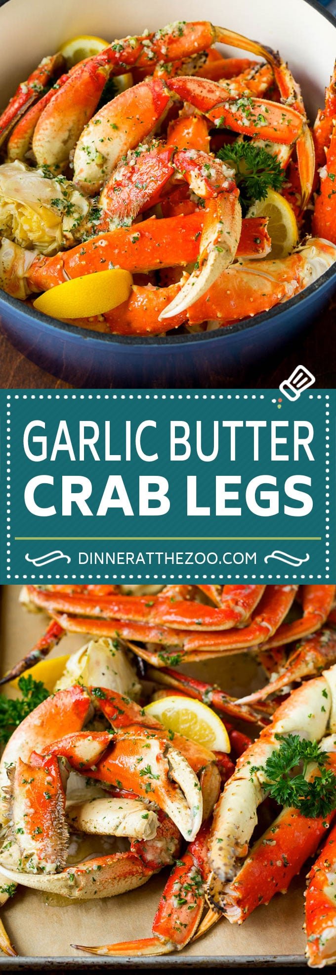 Crab Legs with Garlic Butter #crab #seafood #dinner #lowcarb #ezlod