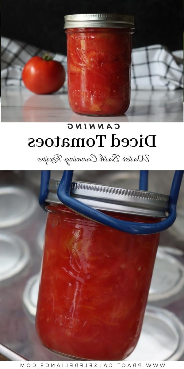 Πώς να Κονσερβοποιήσετε Ντομάτες σε Κύβους