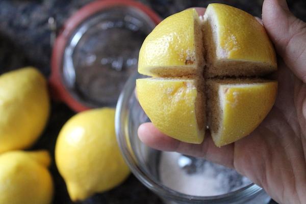 Cutting Lemons for Preserved Lemons