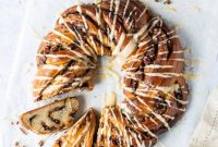 Golden Maple Pecan Wreath (Vegan)