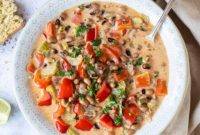Easy Vegan Black-Eyed Pea Soup