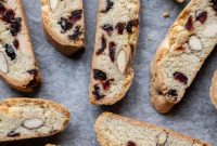 Plant-Based Biscotti: Almond Cranberry Delight