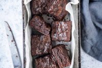Fudgy Small-Batch Vegan Brownies