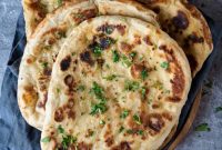 Soft & Fluffy Vegan Naan