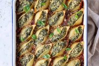 Irresistible Vegan Spinach Ricotta Shells