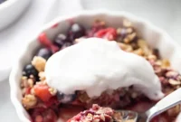 Rustic Berry Crisp