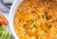 Guilt-Free Buffalo Chicken Dip