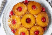 Tropical Vegan Upside-Down Delight
