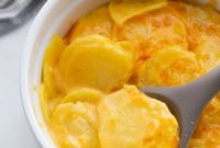 Instant Pot Scalloped Potatoes Au Gratin with an Oven Finish