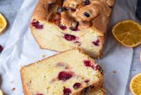 Zesty Vegan Orange Cranberry Cake