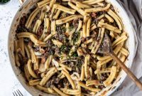 Hearty Vegan Sun-Dried Tomato Puy Lentil Pasta