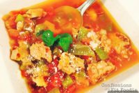 Hearty Sausage and Pepper Soup