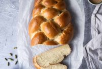 Sweet Vegan Cardamom Braid