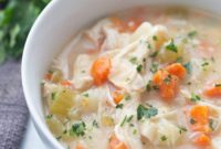 Homestyle Chicken Pot Pie Soup
