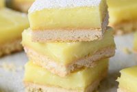 Tangy Vegan Lemon Squares