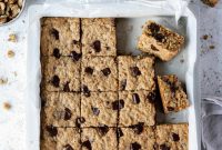 Delicious Vegan Chocolate Walnut Oat Bars