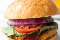 BBQ Chicken Burgers Air Fryer and Grill