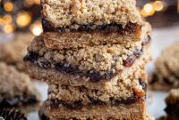 Vegan Mincemeat Crumb Bars