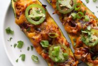 Flavor-Packed BBQ Chicken Zucchini Boats