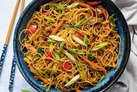 Plant Based Curry Noodles